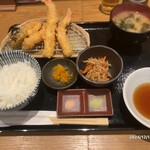 天ぷら和食 まんてん - はなまるまんてん定食¥1600-(2024/12/13)