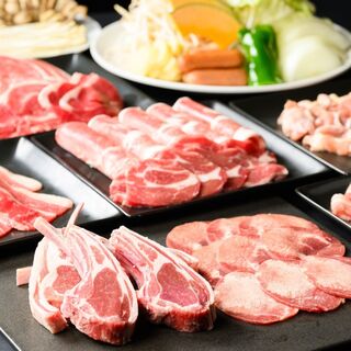 ジンギスカン食べ飲み放題5,080円～