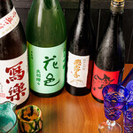 日本酒とおばんざい 霧の楽庵 - 日本酒各種