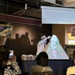 グルメバイキング オリンピア - 名物のモンブランマウンテンをセレモニーで。泣きそう…