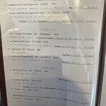 701 - ドリンクメニュー