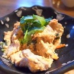 エヌ1221 -  昆布〆鯛と野菜の白和え