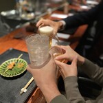 薪炭まだら - レアな3人で会食です