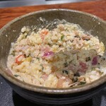 薪炭まだら - 混ぜ混ぜしますよ