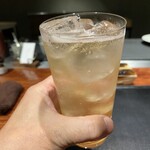 薪炭まだら - 薪ウイスキーハイボール、香ばしくて美味い