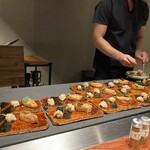 薪炭まだら - 仕込みが大変な職場です