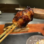 薪炭まだら - つくね、濃厚で美味し過ぎる