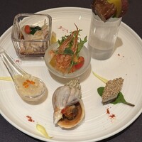 眺遊楼 - 前菜盛り合わせ