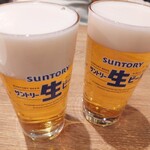 ラーメン酒場 秋葉原拉麺劇場 - 生ビール