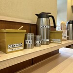 そばの神田 東一屋 - コンディメンツ。