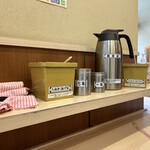 そばの神田 東一屋 - コンディメンツ。