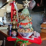 ラーメン金子 - ラーメンクリスマスツリー☆  間近で見たス・ゴ・い◇◆◇