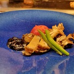 XIV Karuizawa Teppanyaki - Steamed Abalone with Aged Black Garlic Sauce