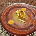 XIV Karuizawa Teppanyaki - Roasted Cauliflower with White Fish from the Japan Sea