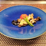 XIV Karuizawa Teppanyaki - Steamed Abalone with Aged Black Garlic Sauce