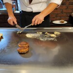 エクシブ軽井沢 鉄板焼 - 鉄板調理