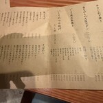 お好み焼き いしり - メニュー①