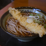 立ち喰いそば 鈴しげ - いか天そば@税込500円