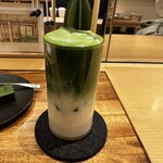 茶と菓と いい日 - アイス抹茶ラテ