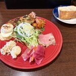 バルハチゴー - この日の前菜盛り合わせ