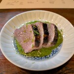 yum - 炙りサワラ　椒麻ソース