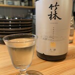 日本酒バル花門 - ちくりん　無濾過純米吟醸