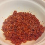 油そば専門店 ぶらぶら - じゃり唐辛子