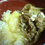 勝太鼓 -  最後に玉子ごとごはんにぶっかけ