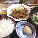 勝太鼓 -  すき焼き定食