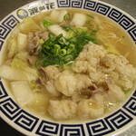 タンメン食堂 波の花 - 料理写真:ホルモンタンメン＋豚もつトッピング