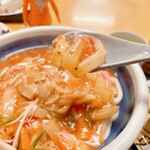 ふる里うどん  - いろんな野菜が入ってます♬
      キノコ、美味しいな～