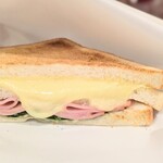CAFFE VELOCE Mita Ten - Set C – Toast Sandwich with Melted Cheese & Ham