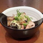 やきとり 正や - れんこん炭火焼のアテ？