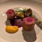 レストランひらまつ 広尾 - 本州鹿のクルスティアン！