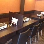 だるまや - 店内もキレイで落ち着いた空間でした！