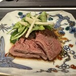 中目黒 若狭 - あかうし！低温調理で想像以上に柔らかい！