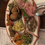 トラットリア ブカ マッシモ - 10種類もあり、非常に満足できます。トスカーナの料理でしょうか。