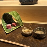 京橋 鮨 好日 - 【向 付】本鮪とスマガツオ