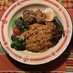 アフリカ大陸 - ナイジェリア ジョロフライス ¥1300