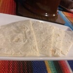 RICO - メキシカンチーズフォンデュはトルティーヤで食べる