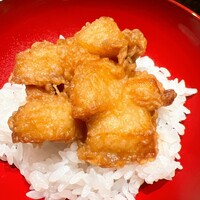 江戸前晋作 - 帆立のかき揚げです