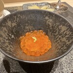 あま木 - イクラの小丼　シャリ