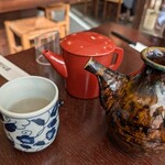 松本蕎麦店 - 蕎麦湯