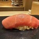 あま木 - 中トロ　本鮪（大間　延縄）　赤酢