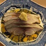 割烹　梅津 - 鯖きずし