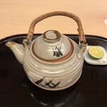 山玄茶 - お宝ザックザクの土瓶蒸しが今日の主役。食べても食べても無くならない〜！！！