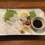 遊酒食堂 宇都宮 - 生たこ刺身(1,200円)