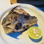 石葉 - 【朝食】鯵の干物