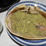 石葉 - 蟹甲羅焼き ※蟹味噌って、こんな美味かったっけ？