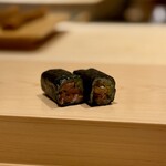 鮨 めい乃 - ⑭とろたく巻【追加】